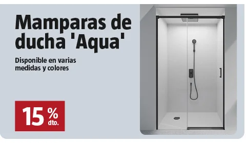 Mamparas de ducha Aqua