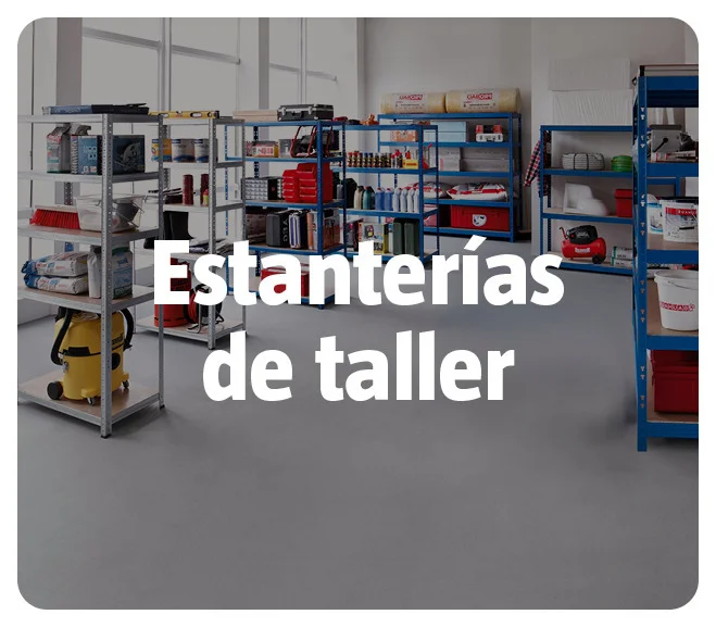 Estanter&iacute;as de taller