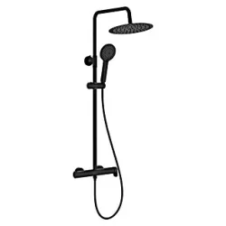 Roca Mitos Plus Sistema de ducha (Negro)