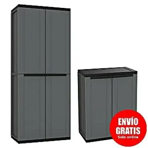 Terry Armario multiusos de plástico JBase Alto + Bajo