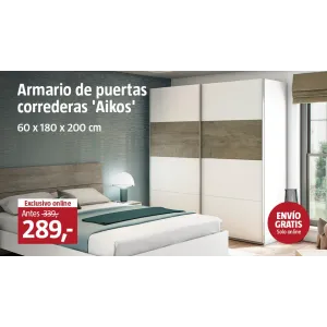 Armario de puertas correderas Arya